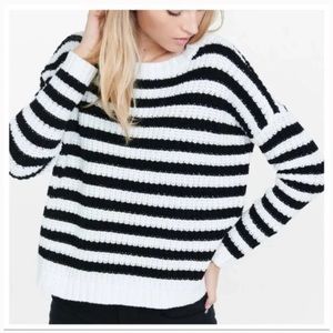 Express - Women’s Striped Knit Sweater